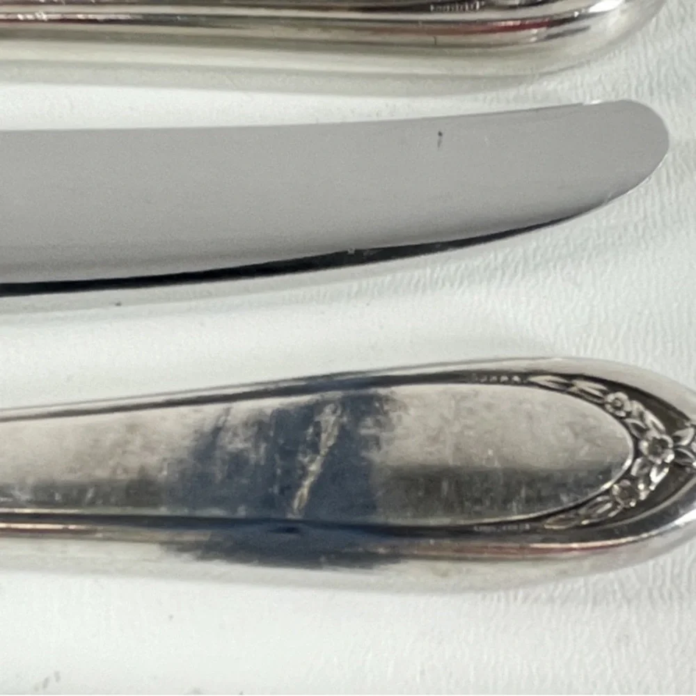 Vintage 1847 Rogers Bros IS Silverplate Flatware “Lovelace” Pattern | Mixed Lot